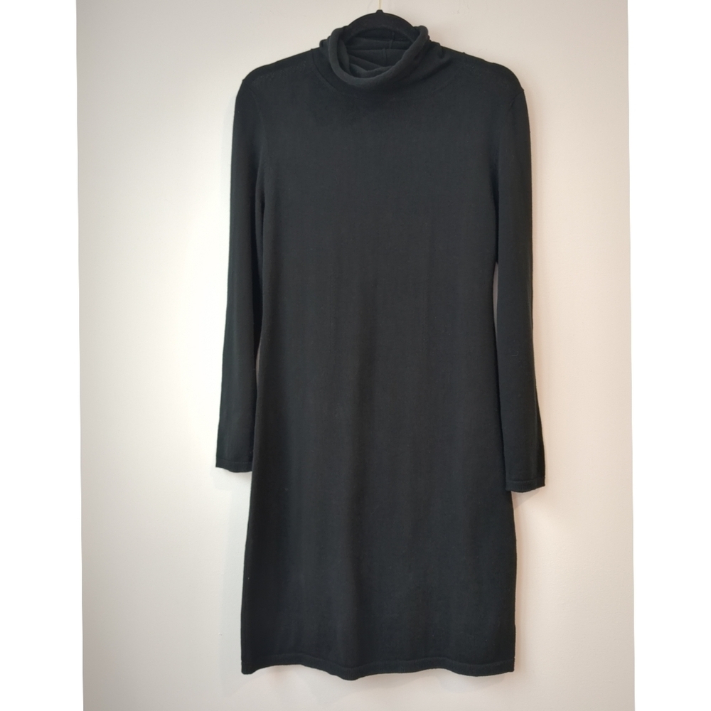 Peruvian Connection Pima Cotton Turtleneck Dress